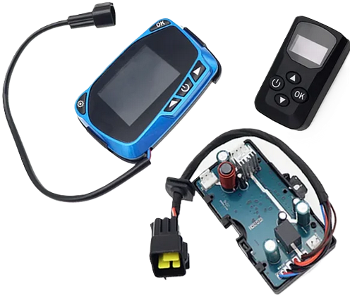 Náhradná riadiaca jednotka + LCD displej + Diaľkové ovládanie
